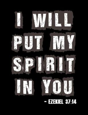 Book cover for I Will Put My Spirit In You Ezekiel 37