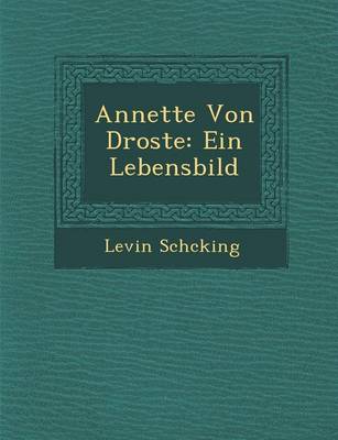Book cover for Annette Von Droste