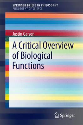 Cover of A Critical Overview of Biological Functions
