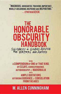 Book cover for The Honorable Obscurity Handbook