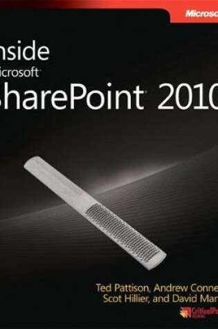 Cover of Inside Microsoft SharePoint 2010
