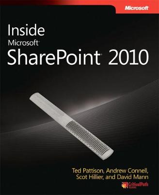 Book cover for Inside Microsoft SharePoint 2010