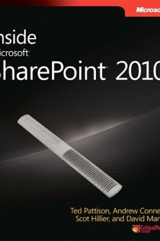 Cover of Inside Microsoft SharePoint 2010