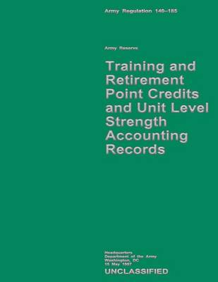 Book cover for Training and Retirement Point Credits and Unit Level Strength Accounting Records