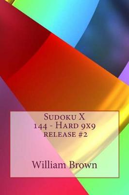 Cover of Sudoku X 144 - Hard 9x9 release #2