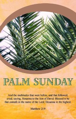 Book cover for Hosanna in the Highest Bulletin (Pkg 100) Palm Sunday