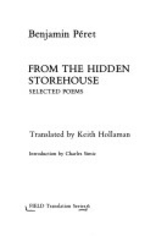 Cover of From the Hidden Storehouse