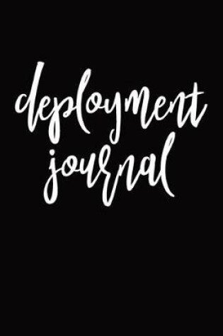 Cover of Deployment Journal
