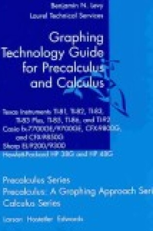 Cover of Graphing Technology Guide for Calculus and Precalculus