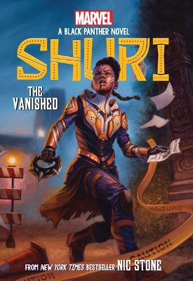 Book cover for The Vanished (Shuri: A Black Panther Novel #2)