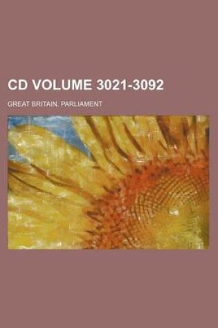 Cover of CD Volume 3021-3092