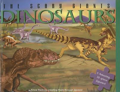 Book cover for The Scary Giants Dinosaurs