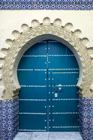 Cover of A Blue Door in Tangier Morocco Journal