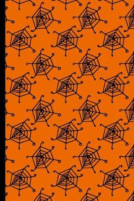 Book cover for Halloween Spider Webs Pattern