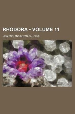 Cover of Rhodora (Volume 11)