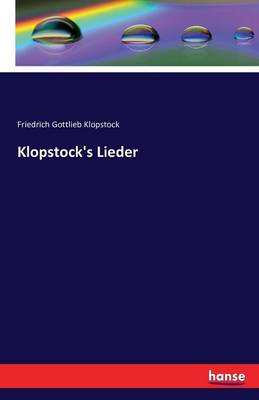 Book cover for Klopstock's Lieder