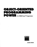 Book cover for Object-oriented Programming Power for Think PASCAL Programmers