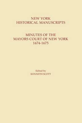 Book cover for New York Historical Manuscripts