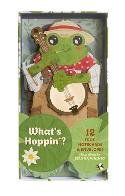 Book cover for What’s Hoppin’? Notecards