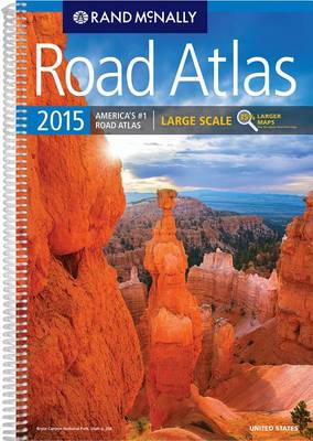 Book cover for 2015 Large Scale Road Atlas USA