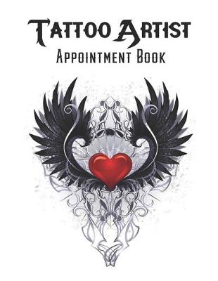 Book cover for Tattoo Artist Appointment Book