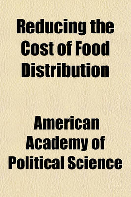 Book cover for Reducing the Cost of Food Distribution