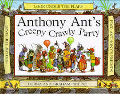Book cover for Anthony Ant's Creepy Crawly Party 16 Copy Counterpack