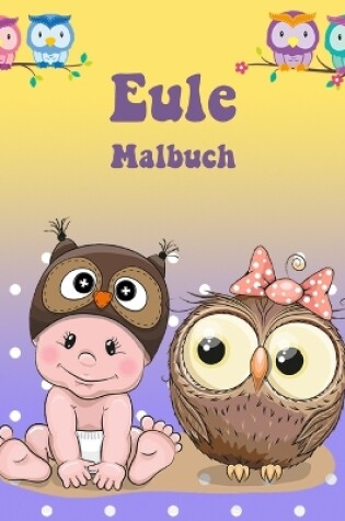 Cover of Eule Malbuch