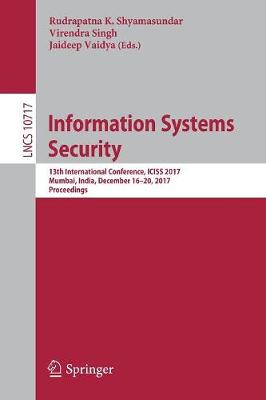 Cover of Information Systems Security