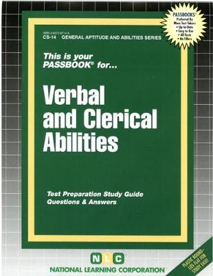 Book cover for VERBAL AND CLERICAL ABILITIES