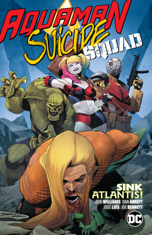 Book cover for Aquaman/Suicide Squad: Sink Atlantis