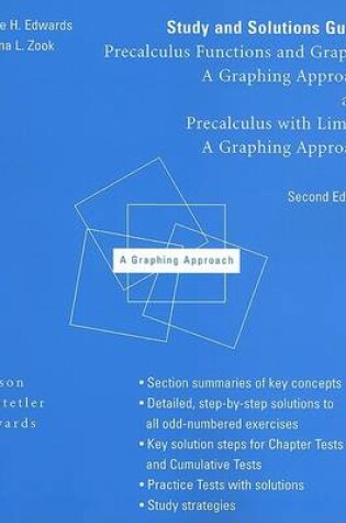 Cover of Study and Solutions Guide for Precalculus Functions and Graphs : A Graphing Approach and