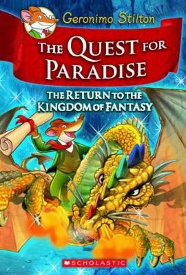 Book cover for The Quest for Paradise (Geronimo Stilton the Kingdom of Fantasy #2)