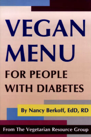 Cover of Vegan Menu For People With Diabetes