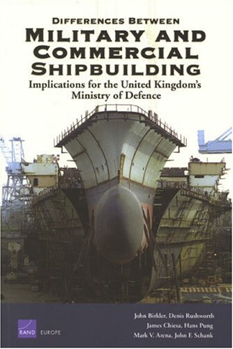 Book cover for Differences Between Military and Commercial Shipbuilding