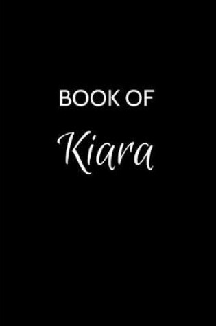 Cover of Book of Kiara