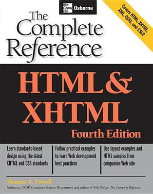 Book cover for HTML & XHTML