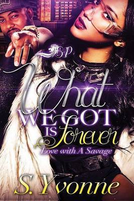 Book cover for What We Got is Forever