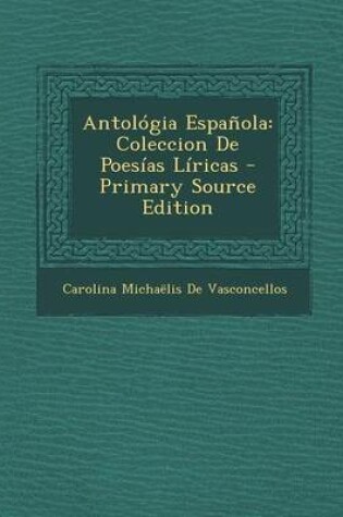 Cover of Antologia Espanola