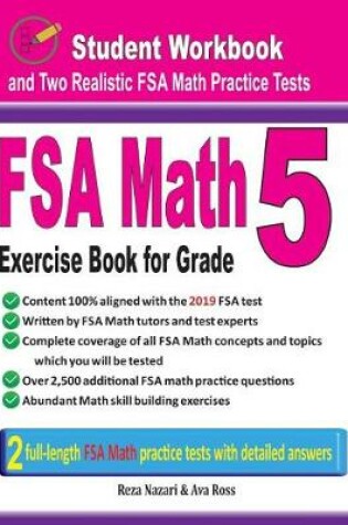 Cover of FSA Math Exercise Book for Grade 5