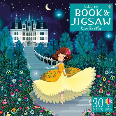 Cover of Usborne Book and Jigsaw Cinderella