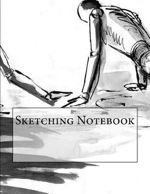 Book cover for Sketching Notebook with 400 Blank Pages