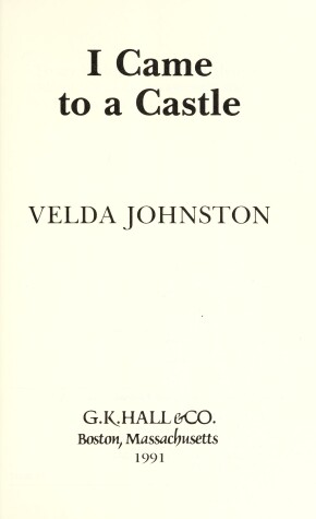 Book cover for I Came to a Castle