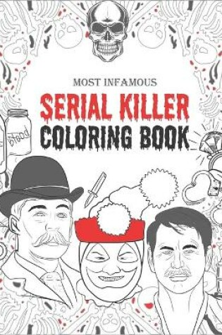 Cover of Serial Killer Coloring Book