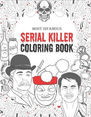 Book cover for Serial Killer Coloring Book