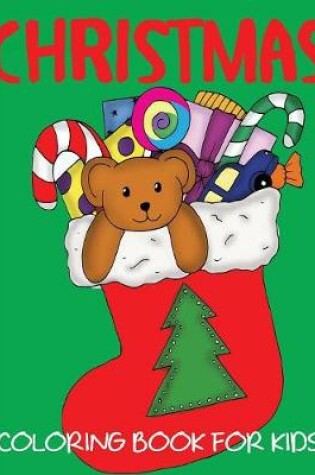 Cover of Christmas Coloring Book for Kids