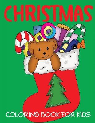 Book cover for Christmas Coloring Book for Kids