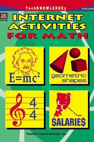 Cover of Internet Activities for Math