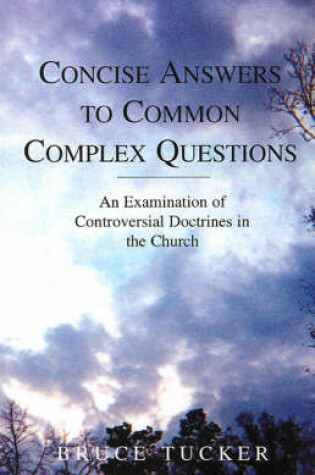 Cover of Concise Answers to Common Complex Questions