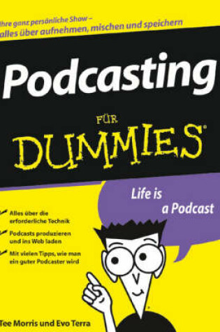 Cover of Podcasting Fur Dummies